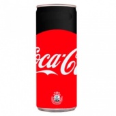Coca-cola Zero 0,33л ж/б (24шт)