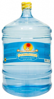Вода детская Солнышко 19 литров