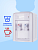 Кулер Aqua Work 0.7-TDR белый