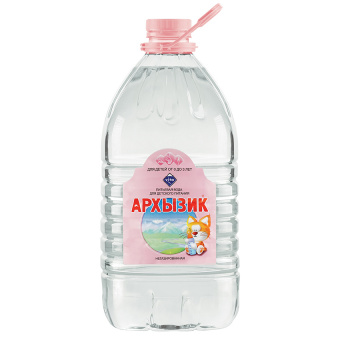 Вода Архызик Детская 5 литров, 2шт. в уп.